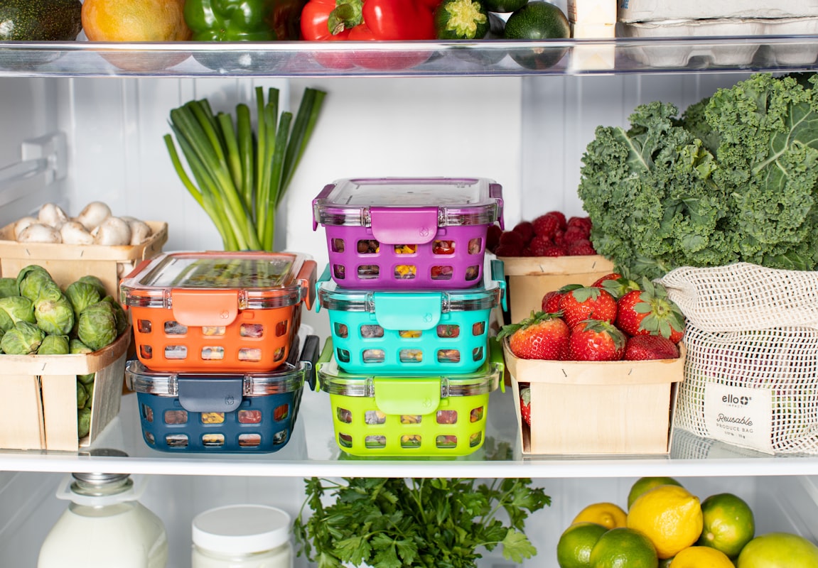 Kitchen setup demonstrating cross-contamination prevention with separate preparation areas